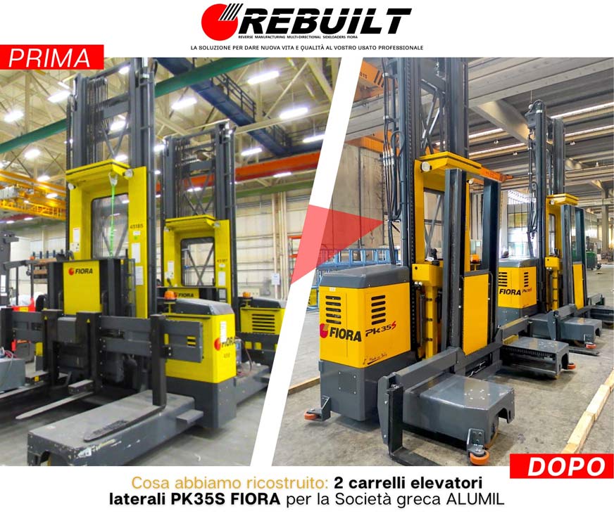 Revamping Carrelli elevatori laterali